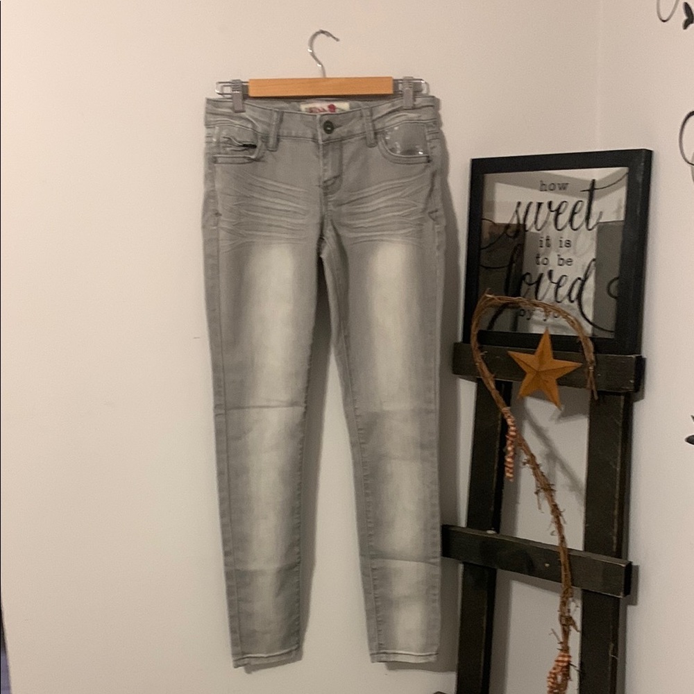 1st Kiss Gray Skinny Jeans Modern Fit